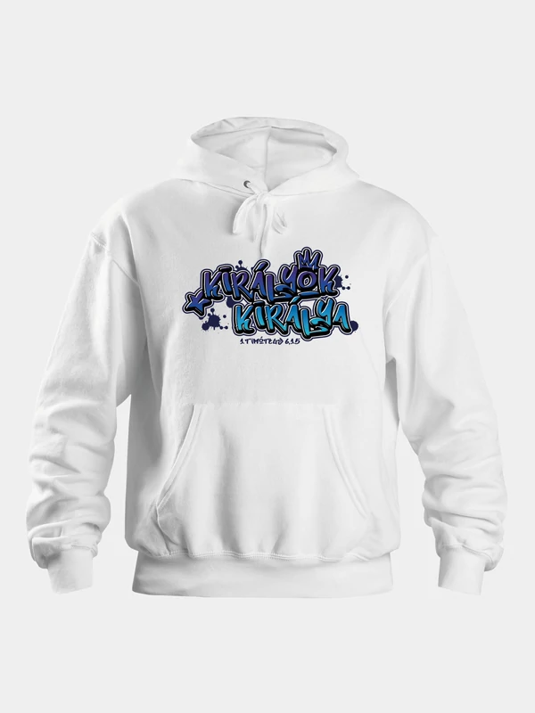 Királyok Királya – uniszex kapucnis pulóver