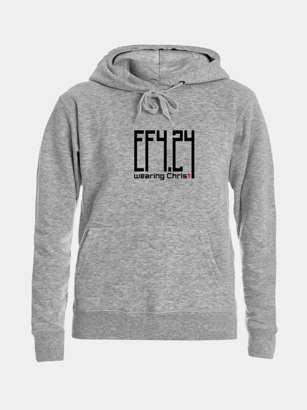 Ef 4.24 Wearing Christ – női kapucnis pulóver