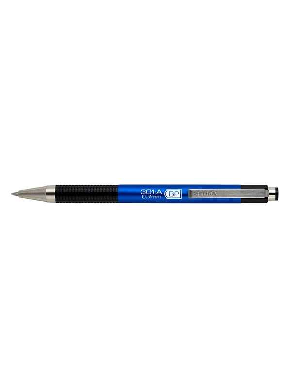 Golyóstoll kék tintával – Zebra F-301A, BP 0,7 mm – Kék