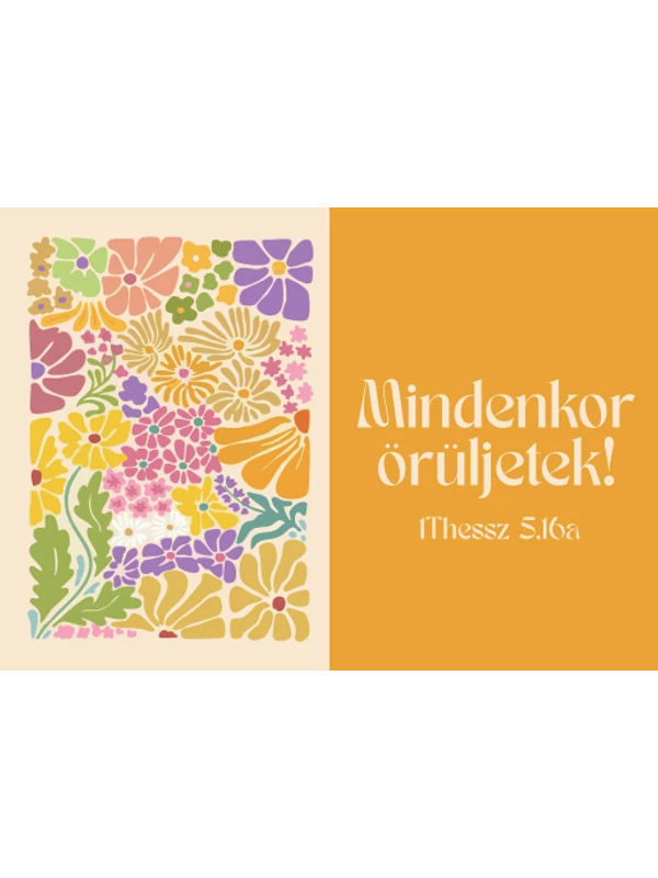 Mindenkor örüljetek! – képeslap csomag (10 db)