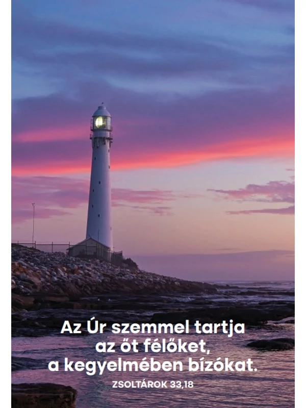 Az Úr szemmel tartja az őt félőket – képeslap csomag (10 db)