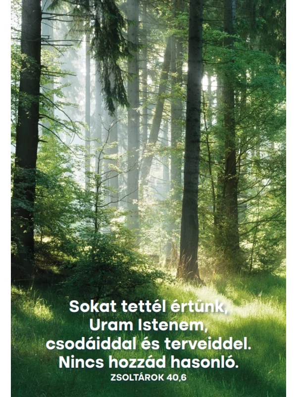 Sokat tettél értünk Uram – képeslap csomag (10 db)