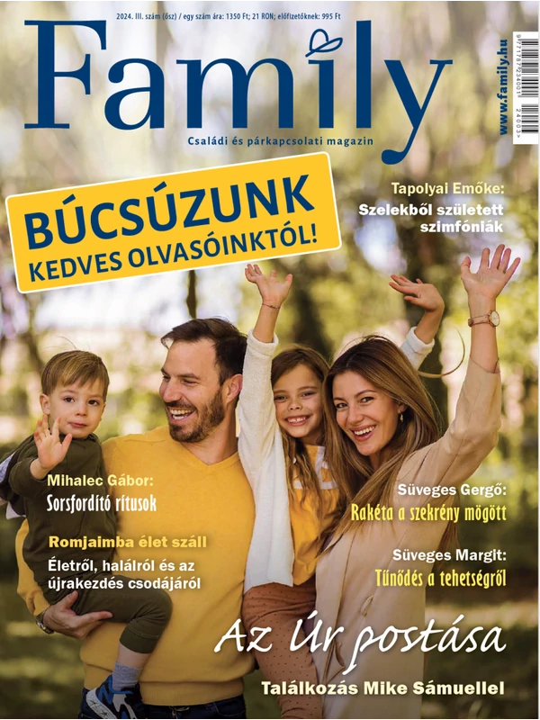 Family magazin – ősz – 2024/3