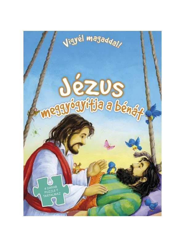 Jézus meggyógyítja a bénát – Vigyél magaddal – Puzzle Biblia
