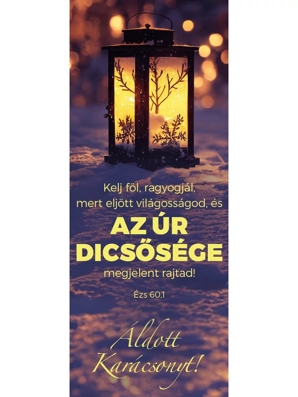 Kelj föl, ragyogjál... – Karácsonyi könyvjelző csomag