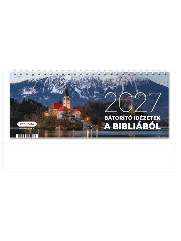 2027 Asztali naptár, kicsi – Bátorító idézetek a Bibliából
