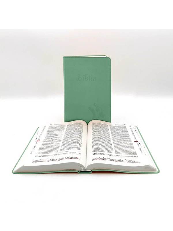 Nagyméretű, varrott, olívaszínű Károli-Biblia 2.0