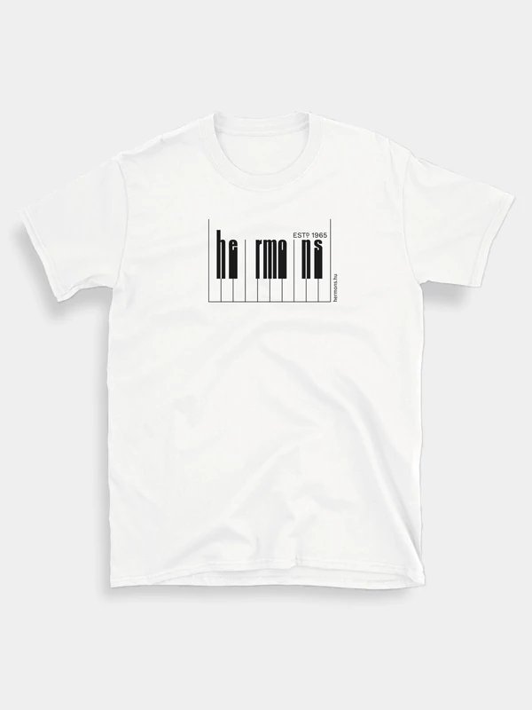 Hermons zongorabillentyű – uniszex póló