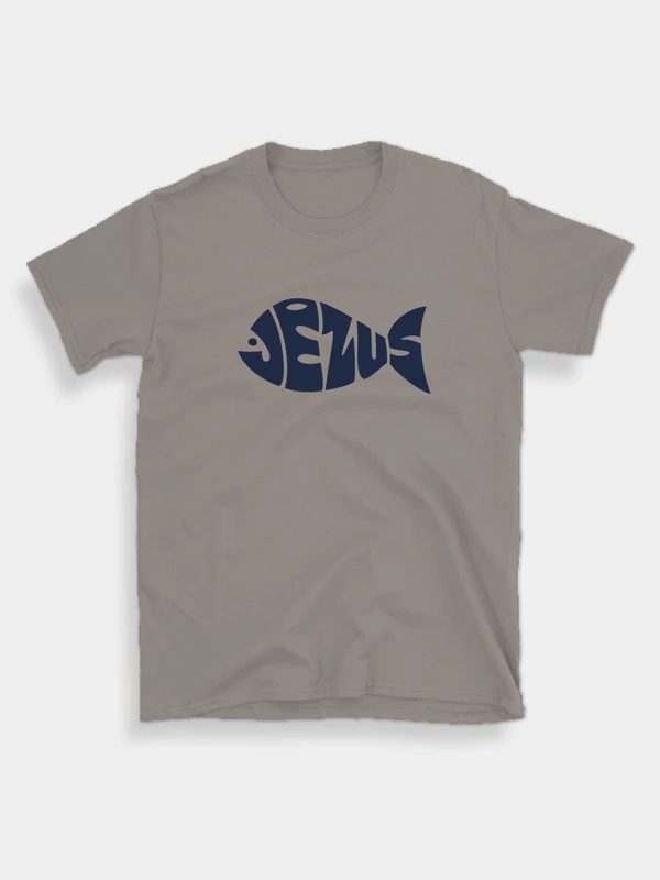 Jézus-hal – uniszex póló