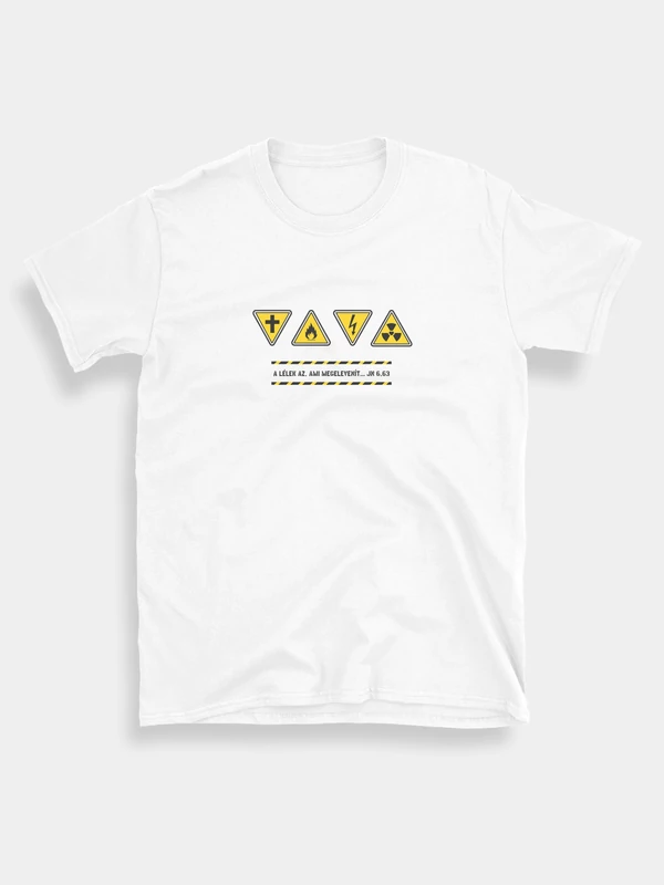 A Lélek az, ami megelevenít… – uniszex póló