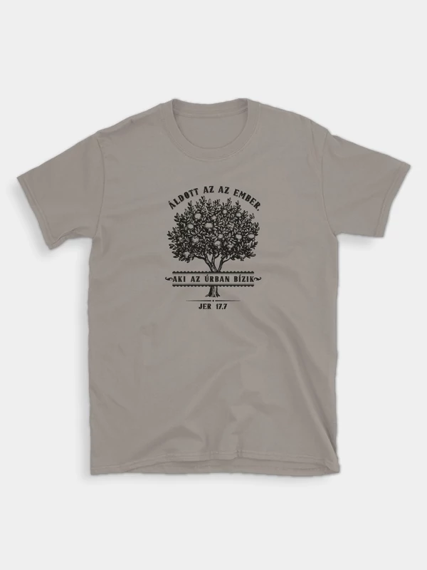 Áldott, aki az Úrban bízik – uniszex póló