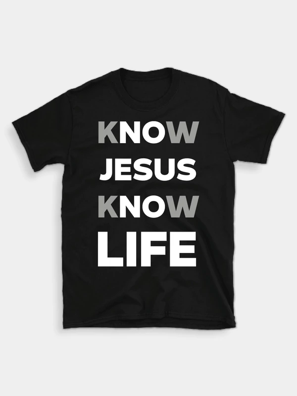 Know Jesus, Know Life – uniszex póló