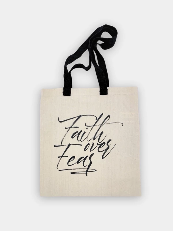 Faith over Fear – vászontáska