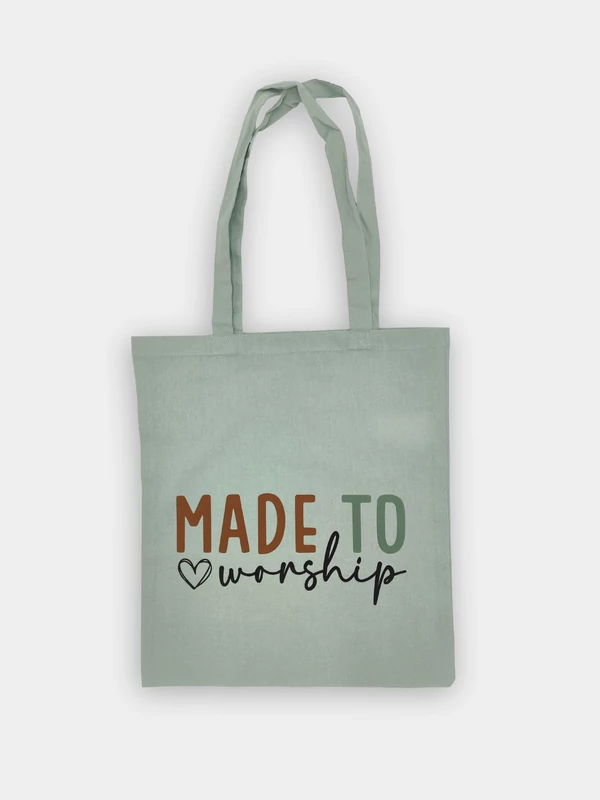 Made to worship – vékony vászontáska