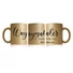 Kép 2/3 - Bögre – Ézsaiás 42,16 – WayMaker – glitteres, arany