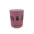 Kép 2/3 - Bögre – „Igen & Ámen” – rózsaszín glitteres