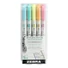 Kép 1/3 - Szövegkiemelő, kétvégű – Zebra Mildliner fluorescent 1,4-4,0 mm – 5db/készlet