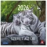 Kép 1/3 - 2026 Falinaptár – kis négyzetes, tűzött, állatos – Szeret az Úr