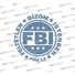 Kép 3/4 - FBI – női póló, szürke – M