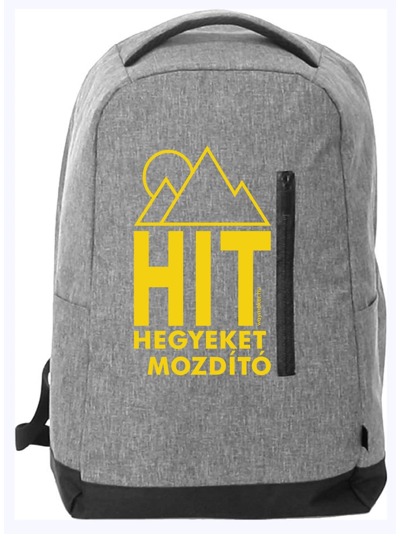 Petros hátizsák – „Hegyeket mozdító hit” – hamuszürke