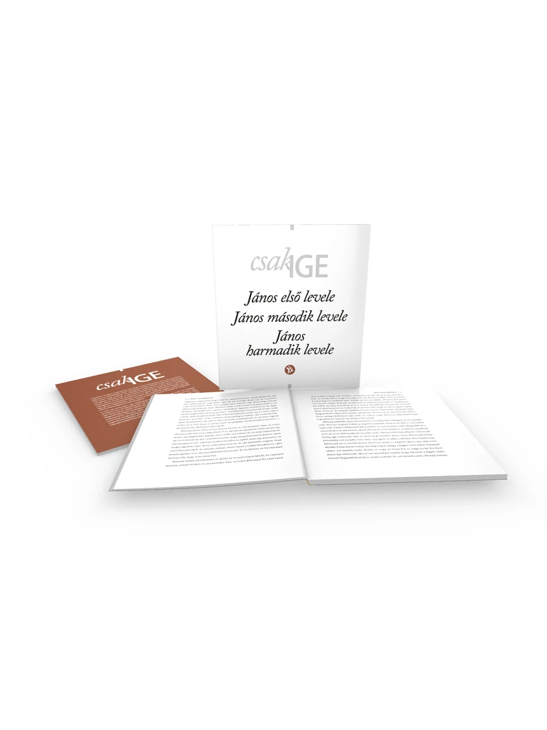 Csak Ige Biblia – János első, második és harmadik levele