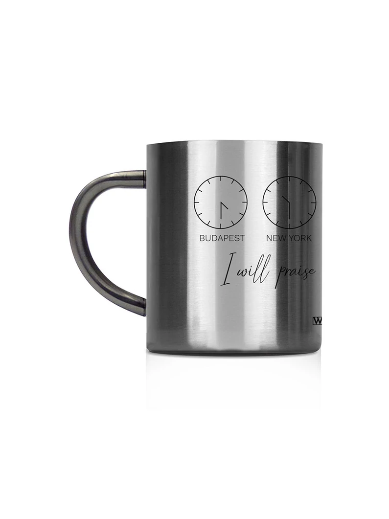 „I Will Praise The Lord At All Times” – fémbögre, középméretű