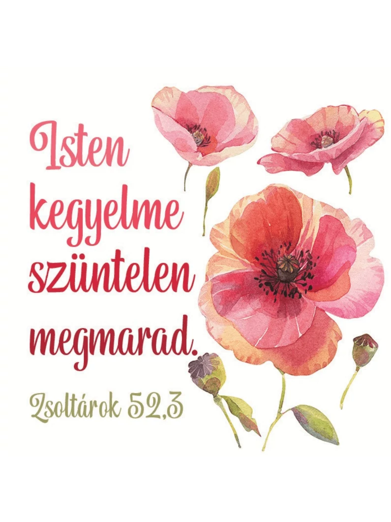 Isten kegyelme szüntelen megmarad – Hűtőmágnes