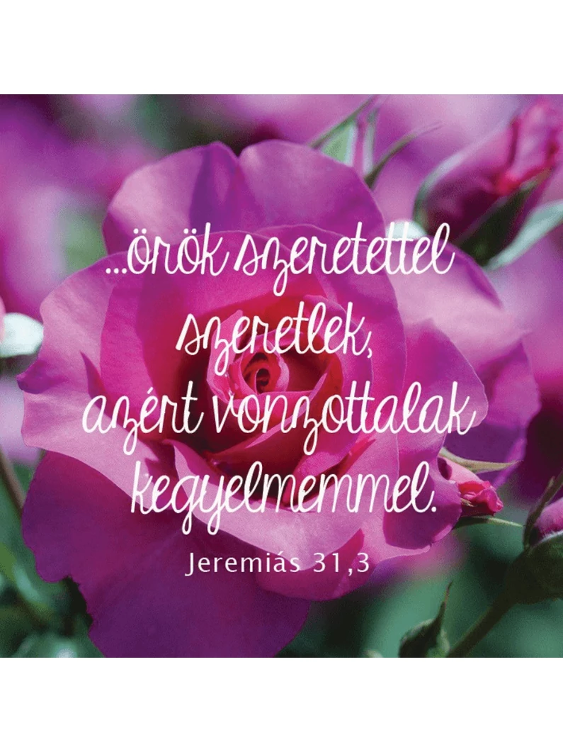 ...örök szeretettel szeretlek... – Hűtőmágnes