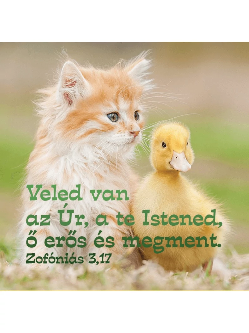 Veled van az Úr, a te Istened... – Hűtőmágnes