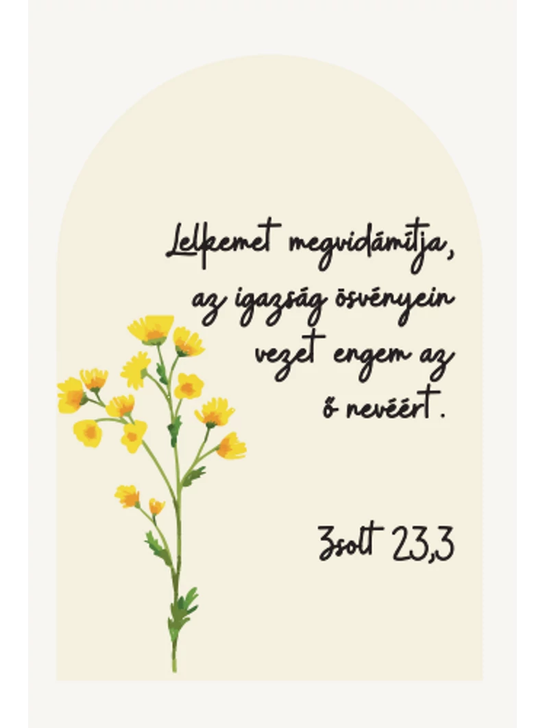 Lelkemet megvidámítja – minikártya csomag (10 db)