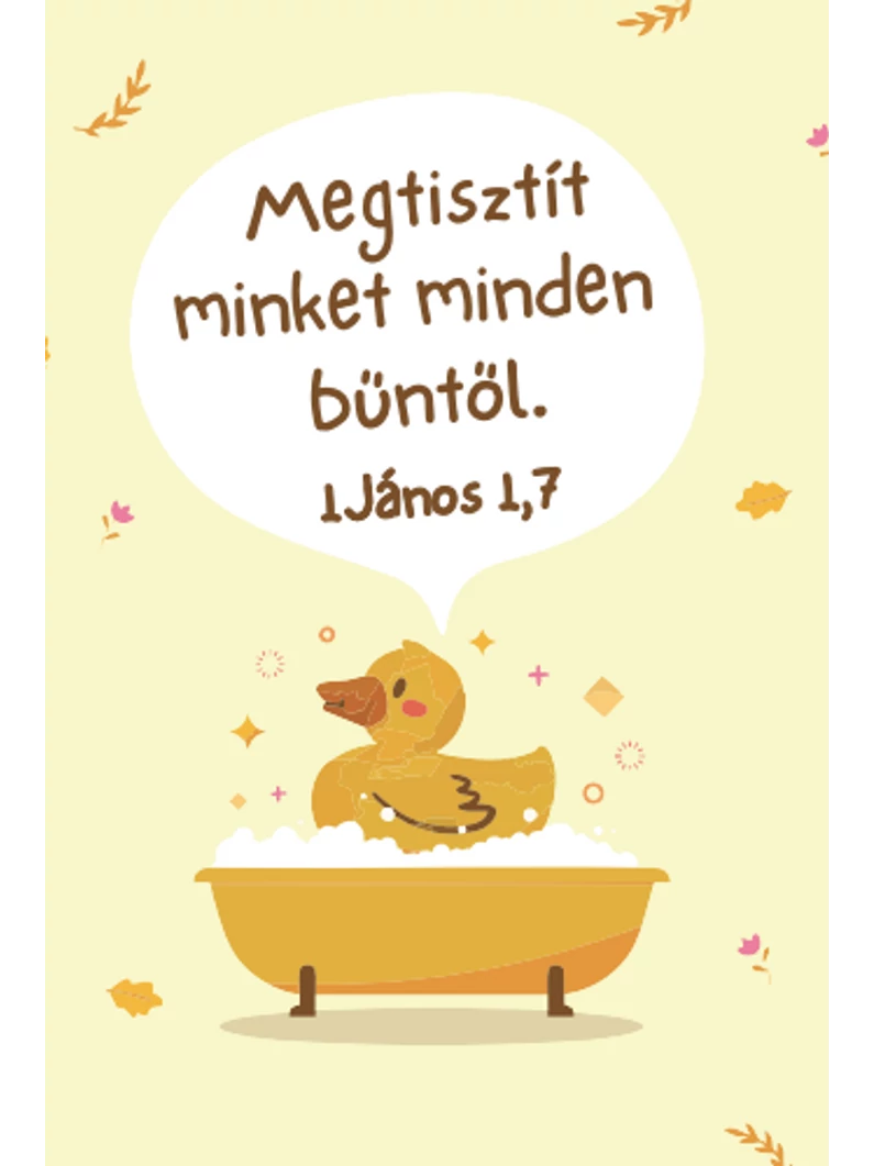 Megtisztít minket – minikártya csomag (10 db)