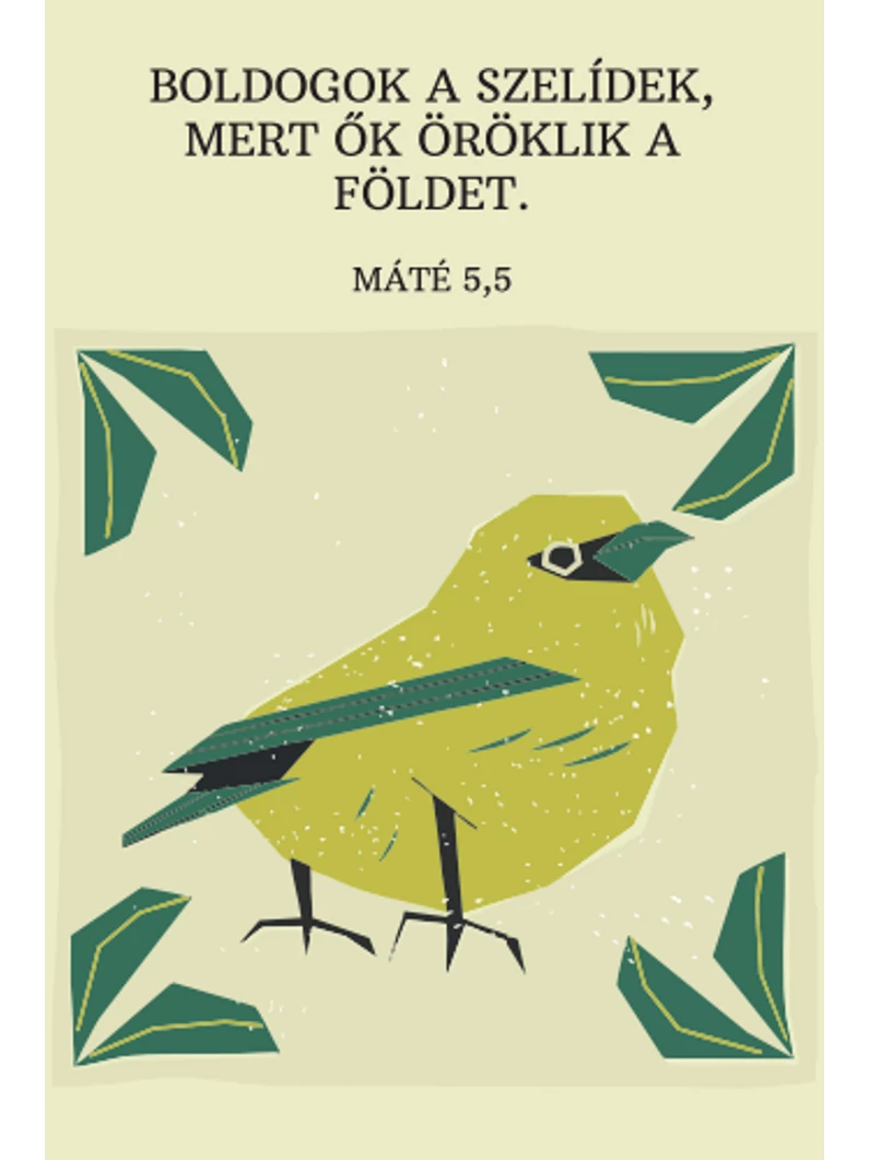 Boldogok a szelídek – minikártya csomag (10 db)