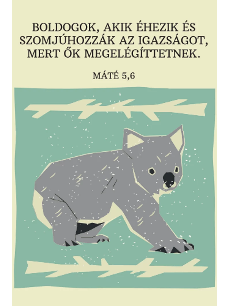 Boldogok, akik éhezik – minikártya csomag (10 db)