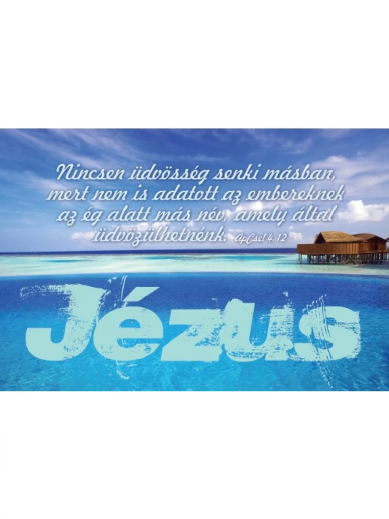 Nincsen üdvösség senki másban... – Minikártya csomag (T29)