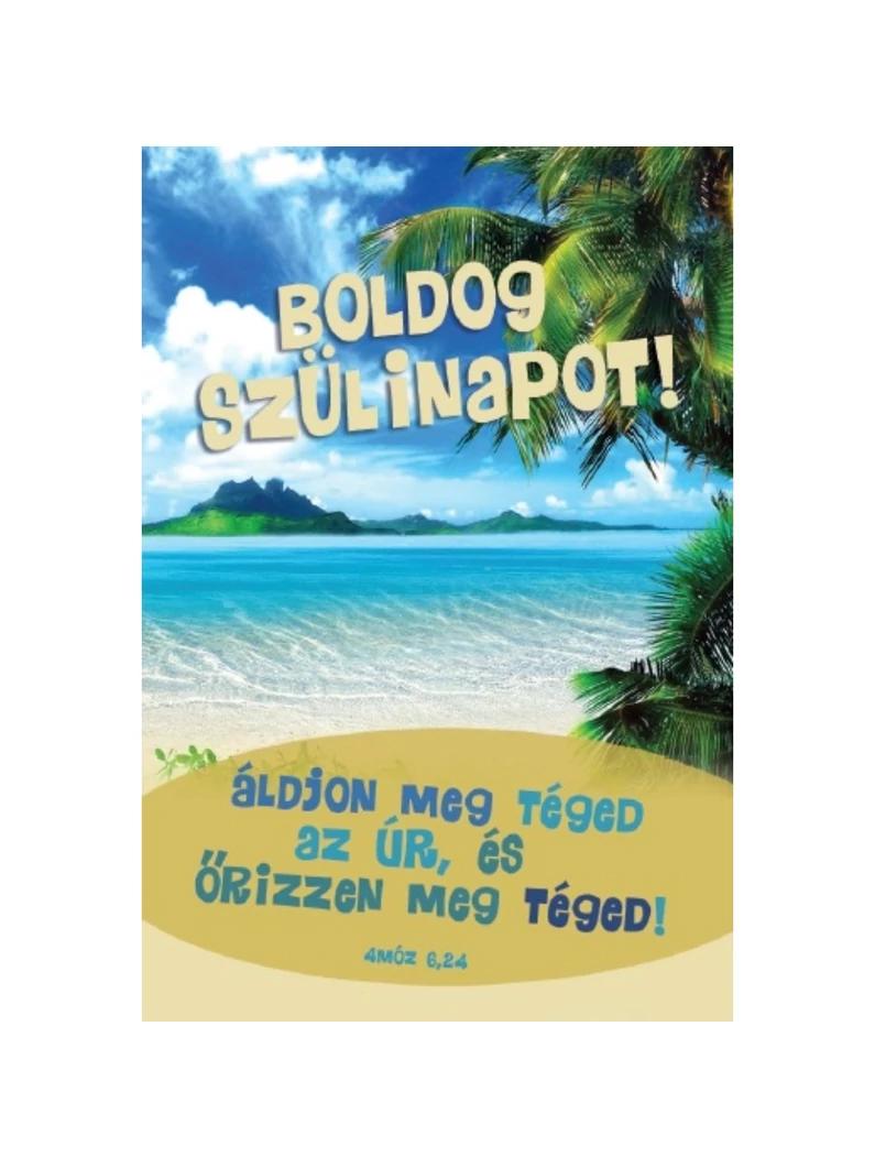 Áldjon meg téged az Úr...(születésnap) – Minikártya csomag (T61)