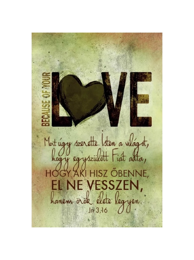 Mert úgy szerette Isten a világot... – Minikártya csomag (T63)