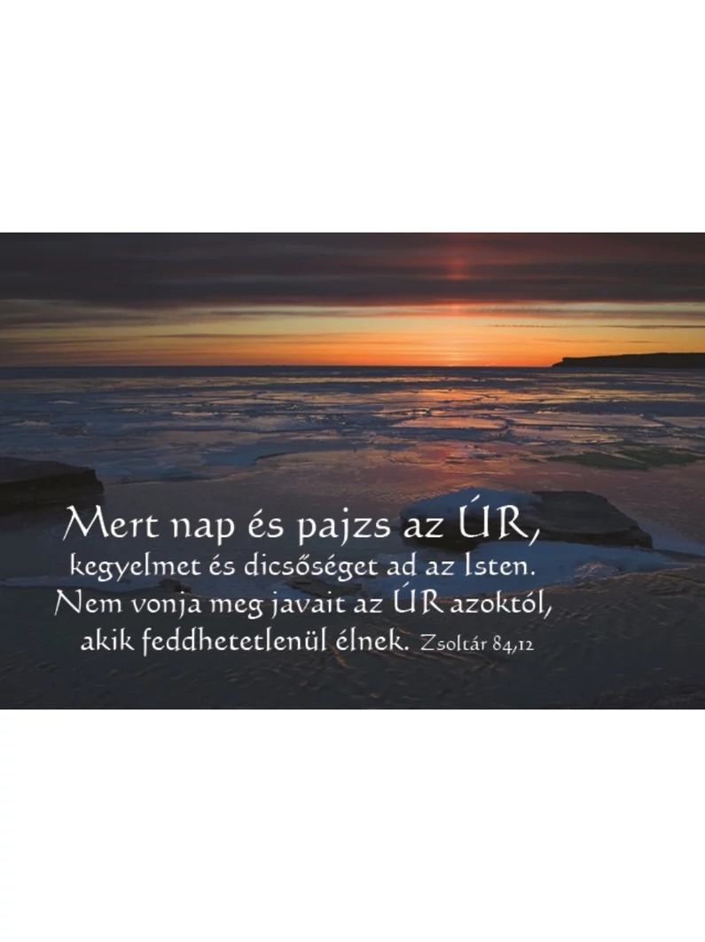 Mert nap és pajzs az Úr... – Minikártya csomag (T85)