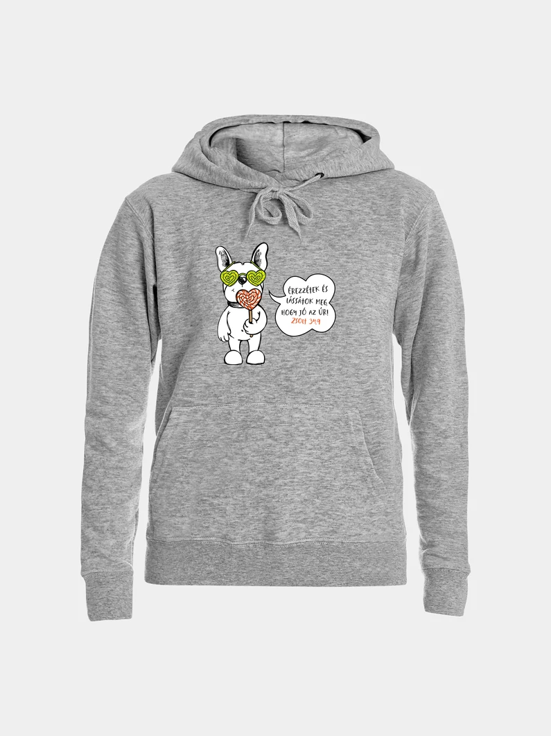 ...jó az Úr! – gyerek kapucnis pulóver