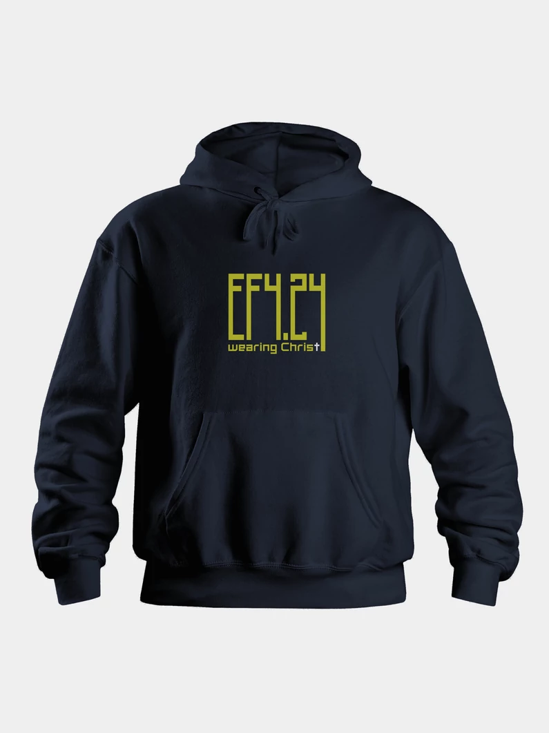Ef 4.24 Wearing Christ – uniszex kapucnis pulóver