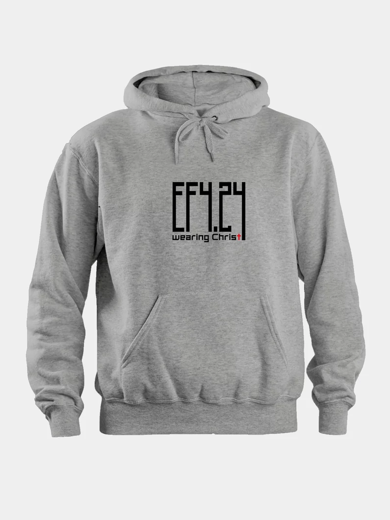 Ef 4.24 Wearing Christ – uniszex kapucnis pulóver