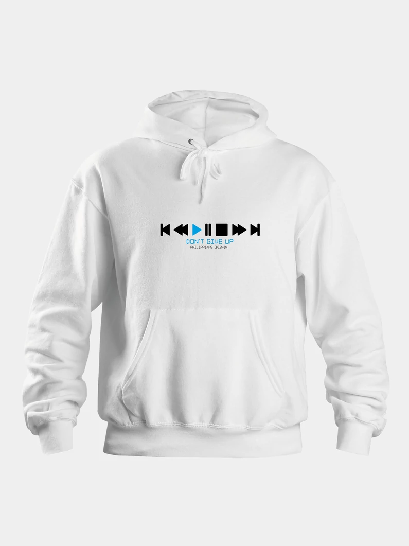 Don’t give up – uniszex kapucnis pulóver