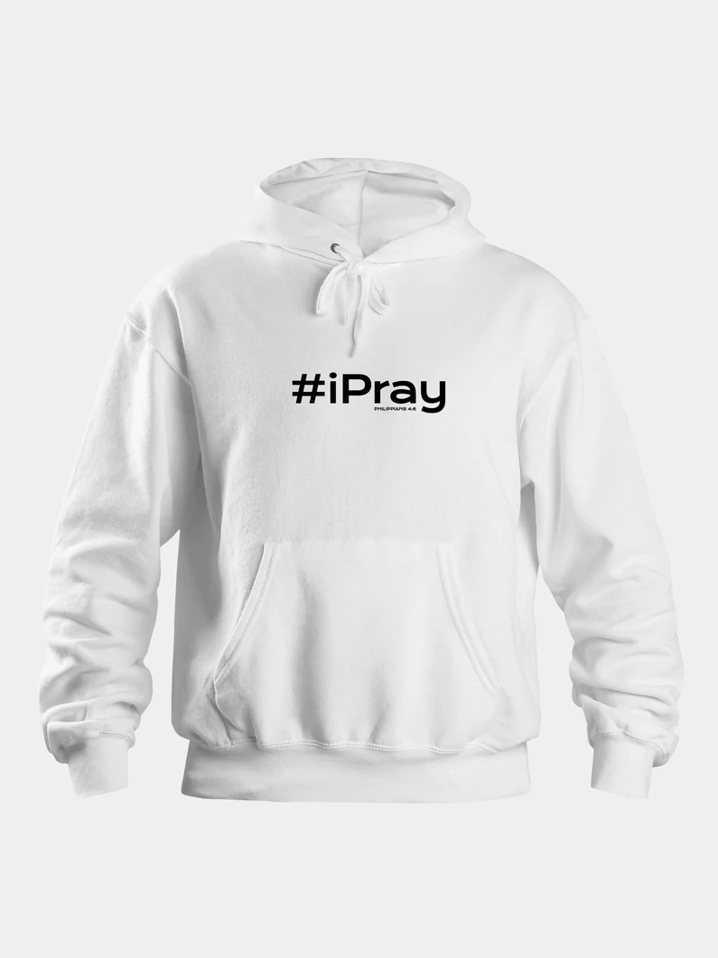 #iPray – uniszex kapucnis pulóver