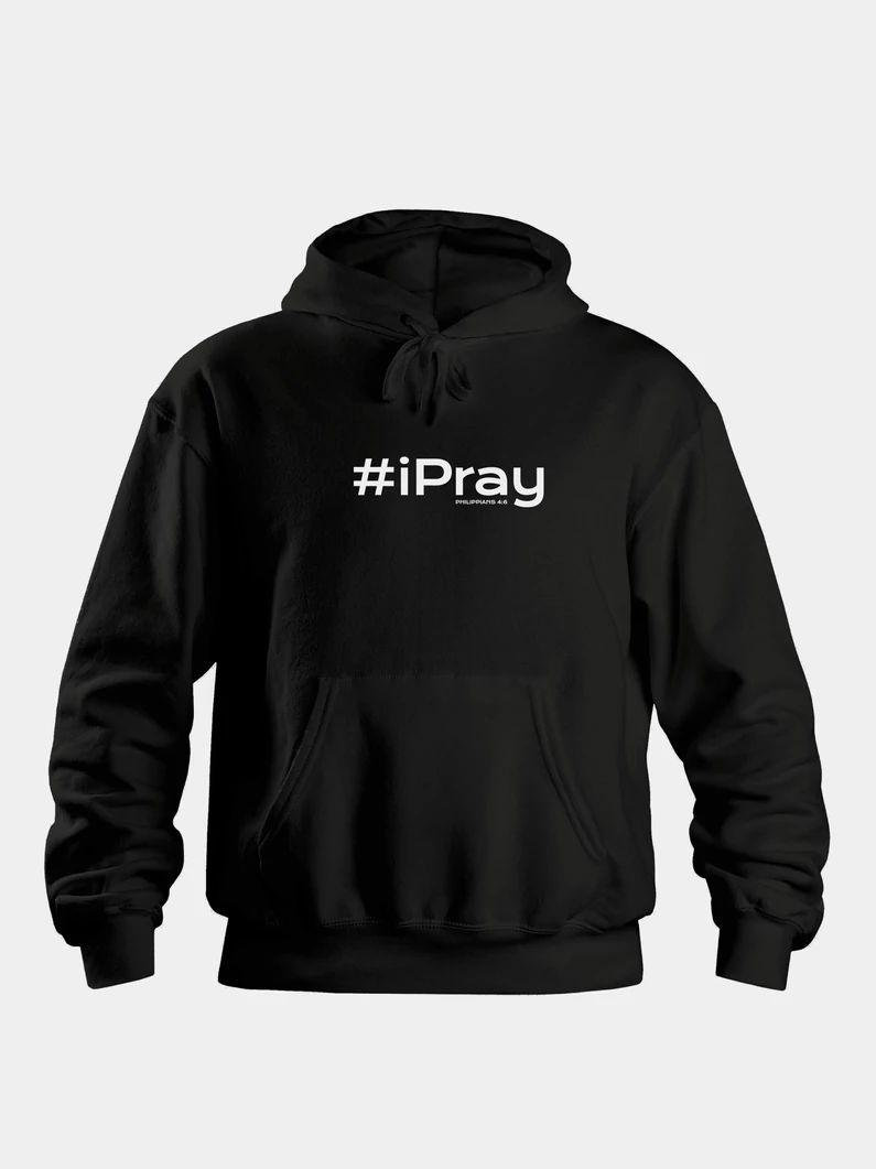 #iPray – uniszex kapucnis pulóver