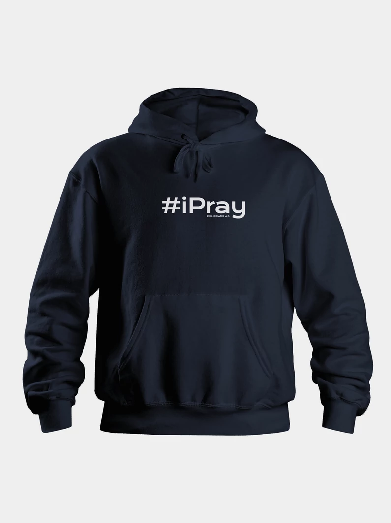 #iPray – uniszex kapucnis pulóver