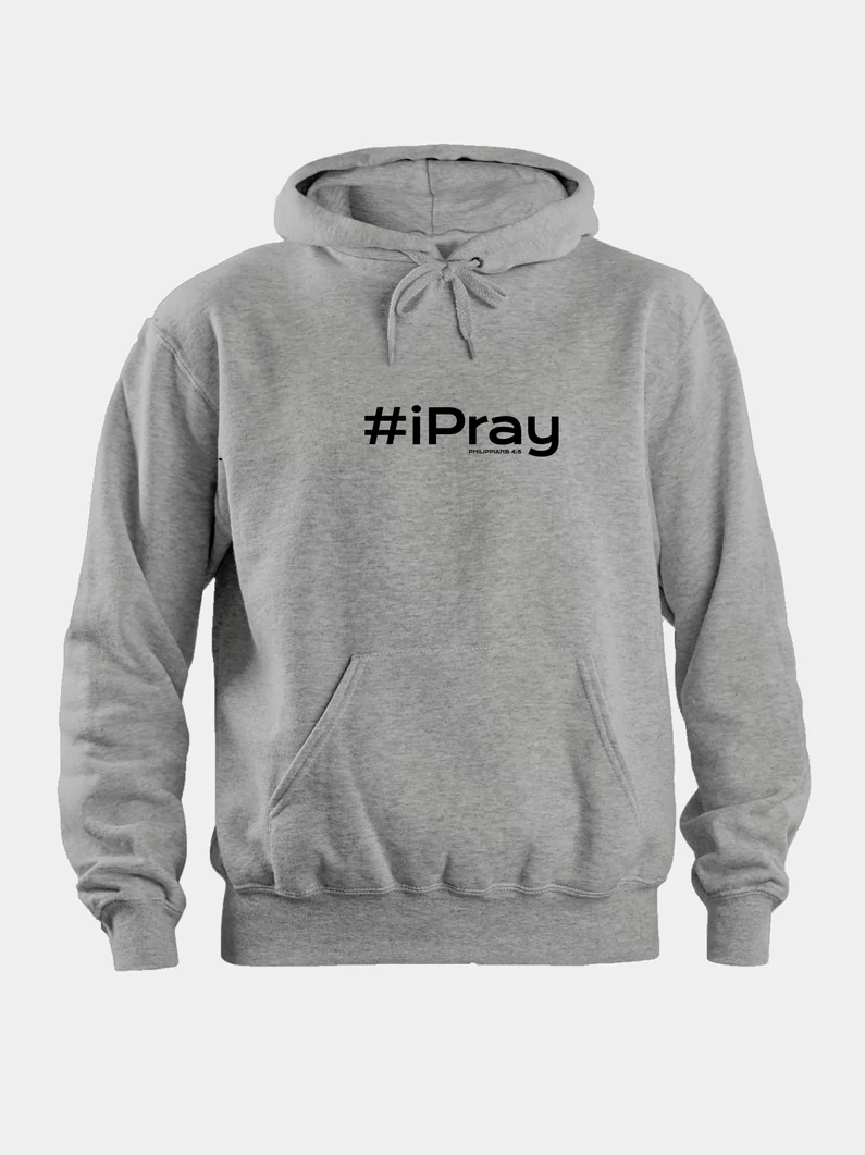 #iPray – uniszex kapucnis pulóver