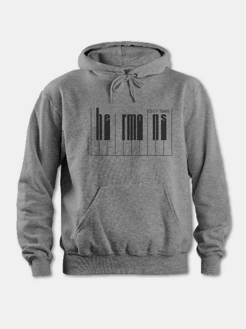 Hermons zongorabillentyű – uniszex kapucnis pulóver