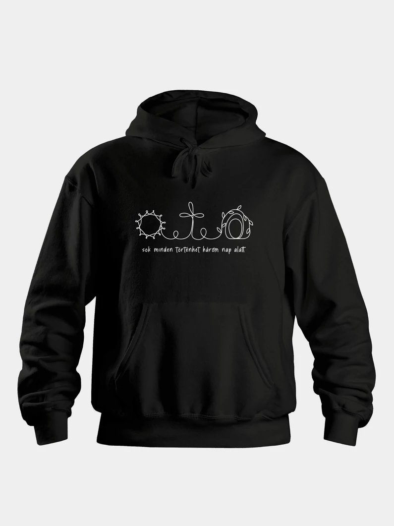 Sok minden történhet három nap alatt – uniszex kapucnis pulóver