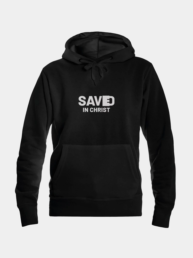 Saved in Christ – női kapucnis pulóver