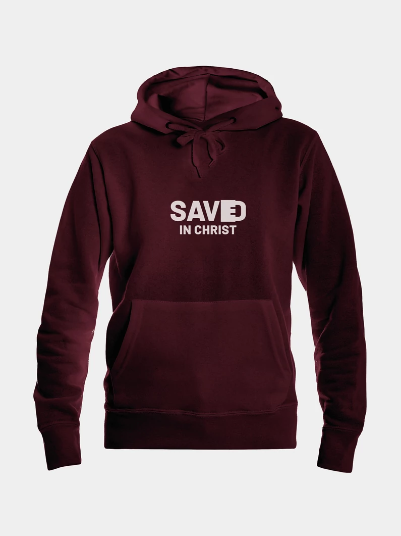 Saved in Christ – női kapucnis pulóver