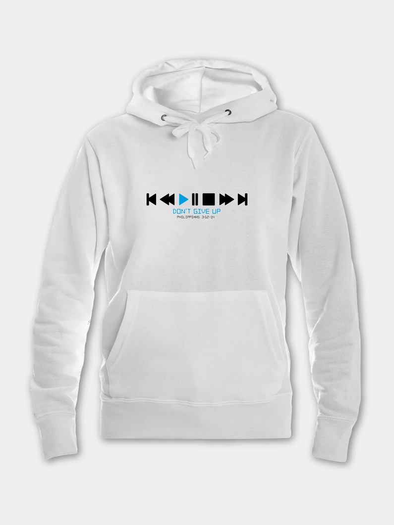 Don’t give up – női kapucnis pulóver
